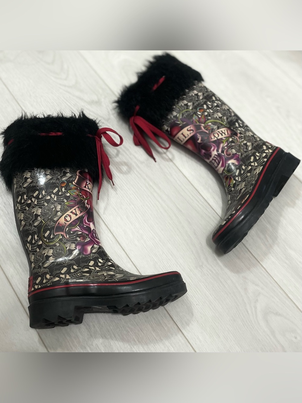 Rare Ed Hardy Boots